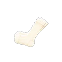 Aran-knit socks