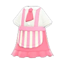 咖啡店制服连身裙