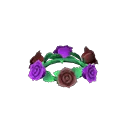 chic rose crown