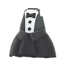 chic tuxedo dress