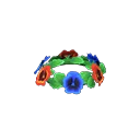 cool pansy crown