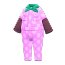 連身工作服搭袖套