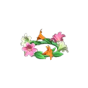 cute lily crown