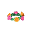 可爱玫瑰花冠