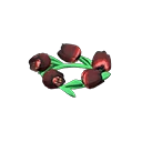 深色郁金香花冠