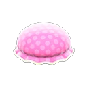 dotted shower cap