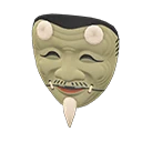 老翁能面具