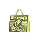 electronics-store paper bag