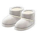 faux-shearling boots
