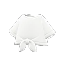 front-tie tee