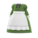 full-length maid gown