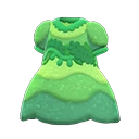 glowing-moss dress