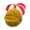 gold helmet
