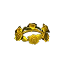 金色玫瑰花冠