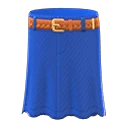 long denim skirt
