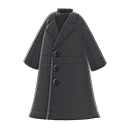 long pleather coat