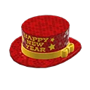 新年絲質禮帽