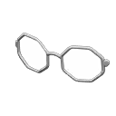 八角形眼镜