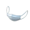 pleated mask