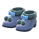 pom-pom boots