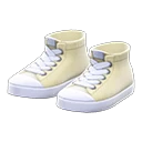rubber-toe high tops