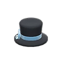 small silk hat
