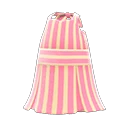 striped halter dress