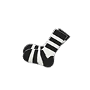 striped socks