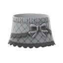 tweed frilly skirt
