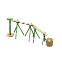 bamboo noodle slide