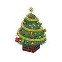 big festive tree