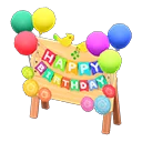birthday sign