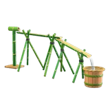 bamboo noodle slide
