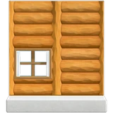 cabin wall
