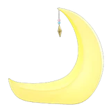 crescent-moon chair
