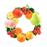 fruit wreath