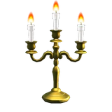 golden candlestick