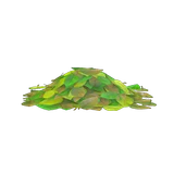 green-leaf pile