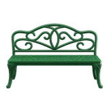 iron garden bench