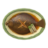 醬煮鰈魚