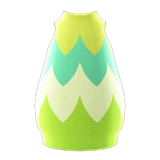 leaf-egg outfit