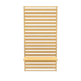 medium wooden partition