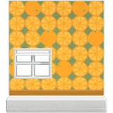 orange wall