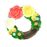 rose wreath