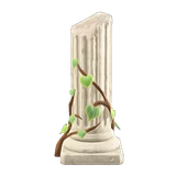 ruined broken pillar