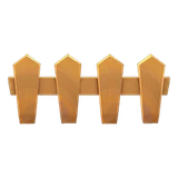 simple wooden fence