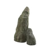 高聳庭園石