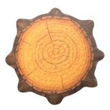 tree-stump rug