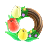 tulip wreath