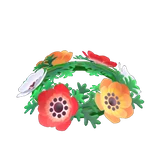 windflower crown